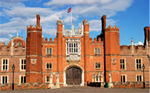 Bespoke design Linoleum flooring at Hampton Court Palace